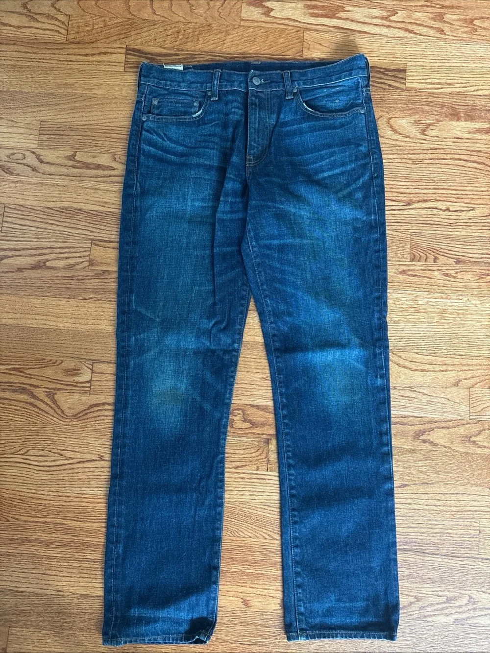 J. Crew Men's 770 Slim Straight Jeans 100% Japanese Cotton 33x32 unworn PERFECT